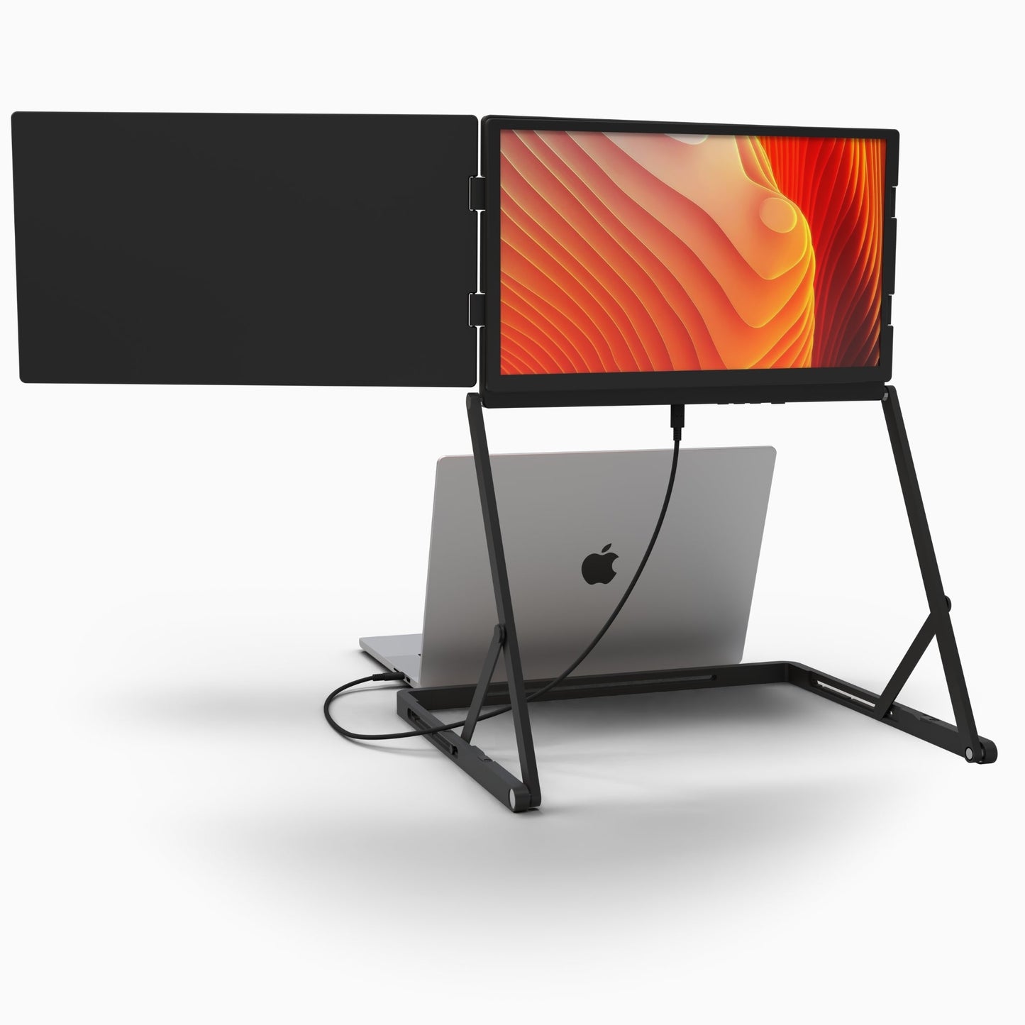 Triple 4K Screens in One Portable Package