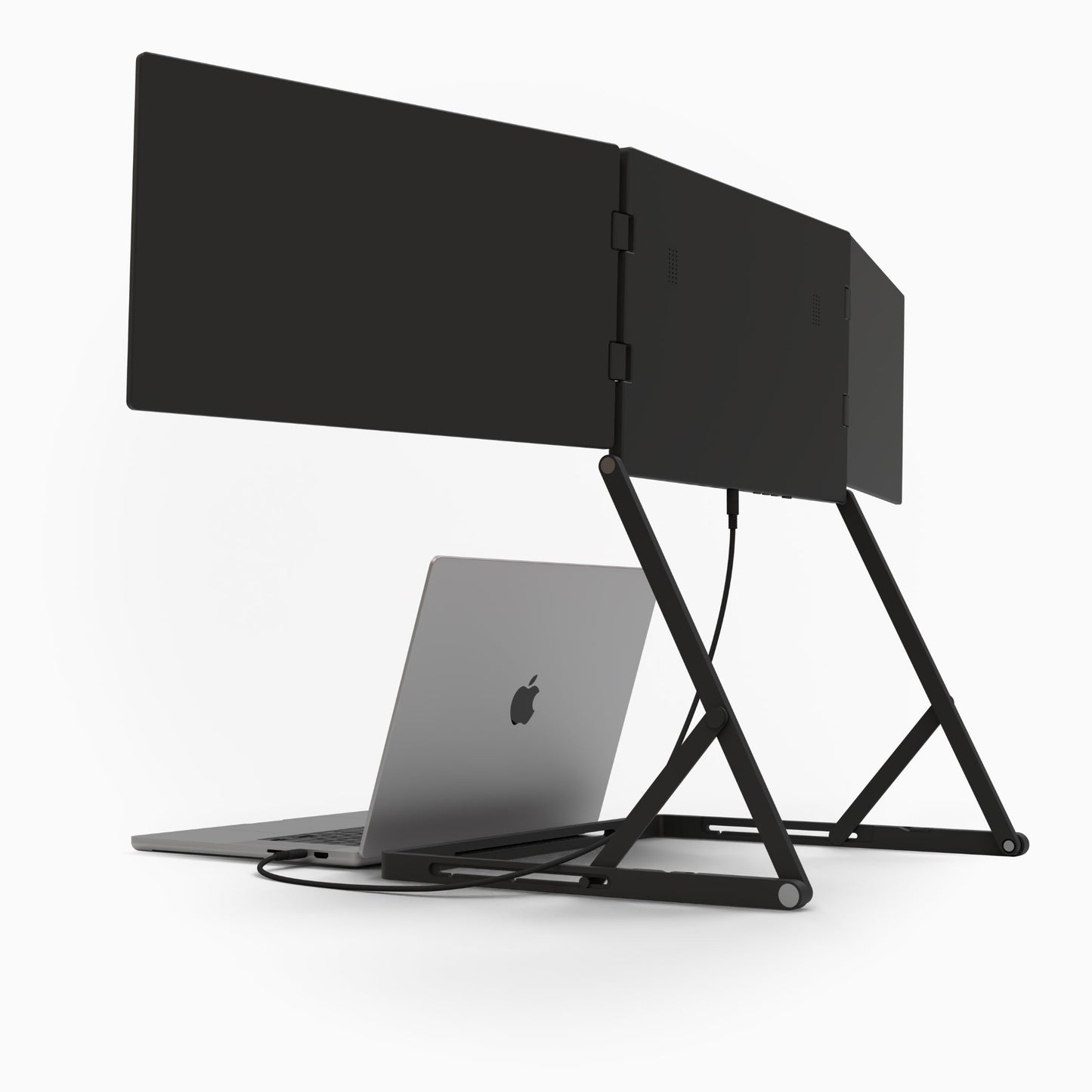 Triple 4K Screens in One Portable Package