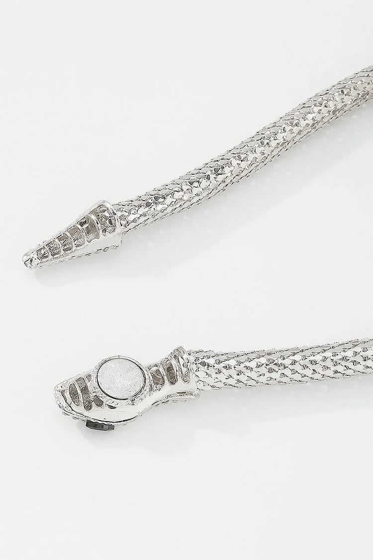 Fashion Rhinestone Snake Alloy Necklace