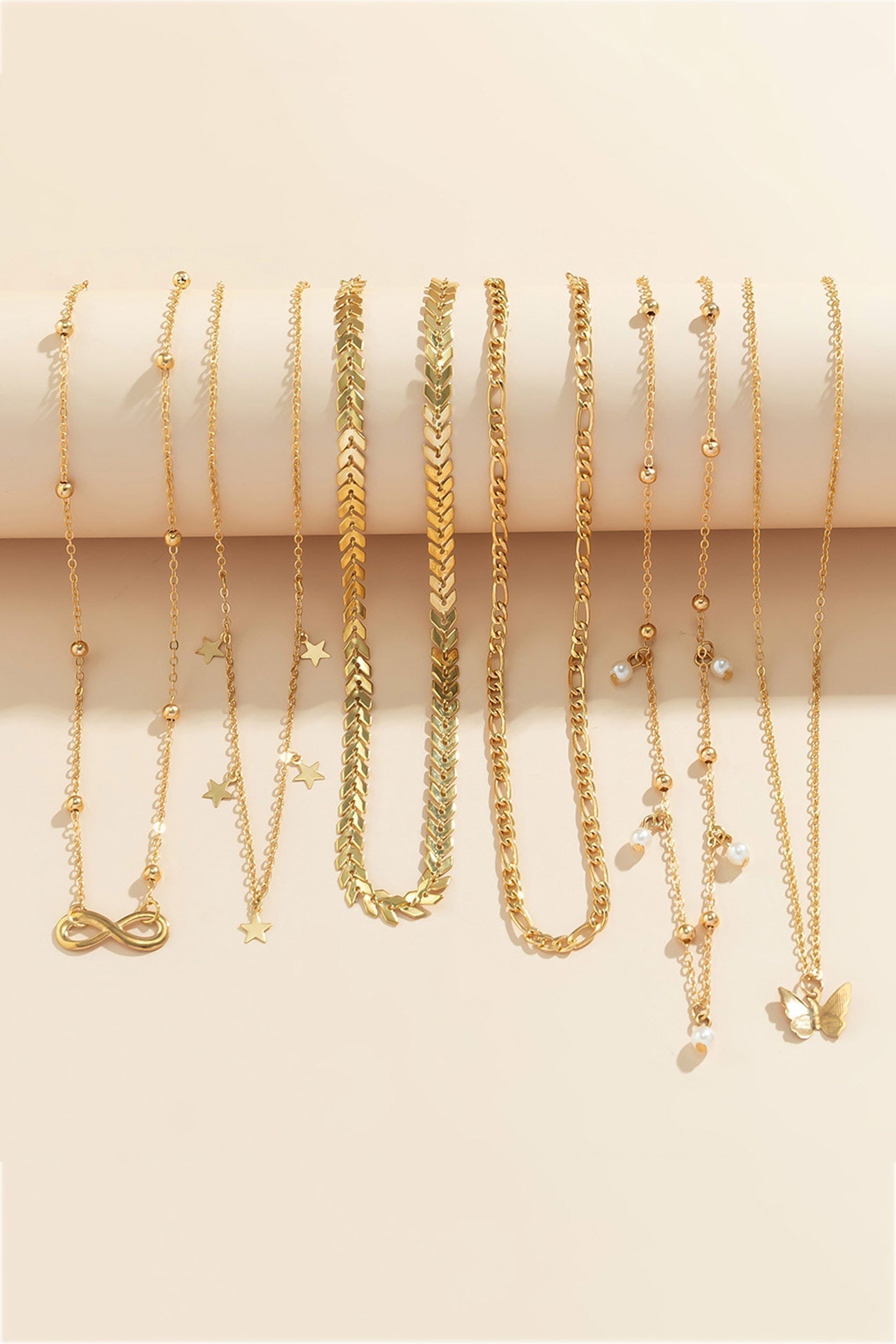 Butterfly Stacking Necklace