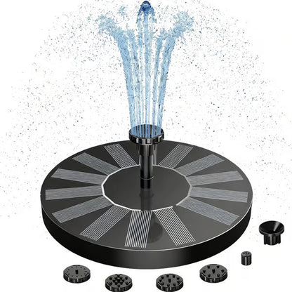 🏆Flash Sale⚡Solar Bath Fountain with 6 Nozzle