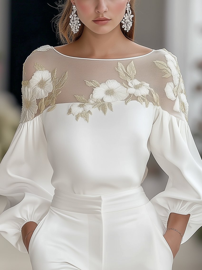 Women's Fashion Mesh Shirt