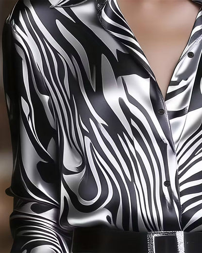Fashionable and elegant shirt with patterns