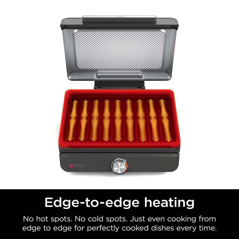 🥩🍗Smokeless Indoor Grill & Griddle